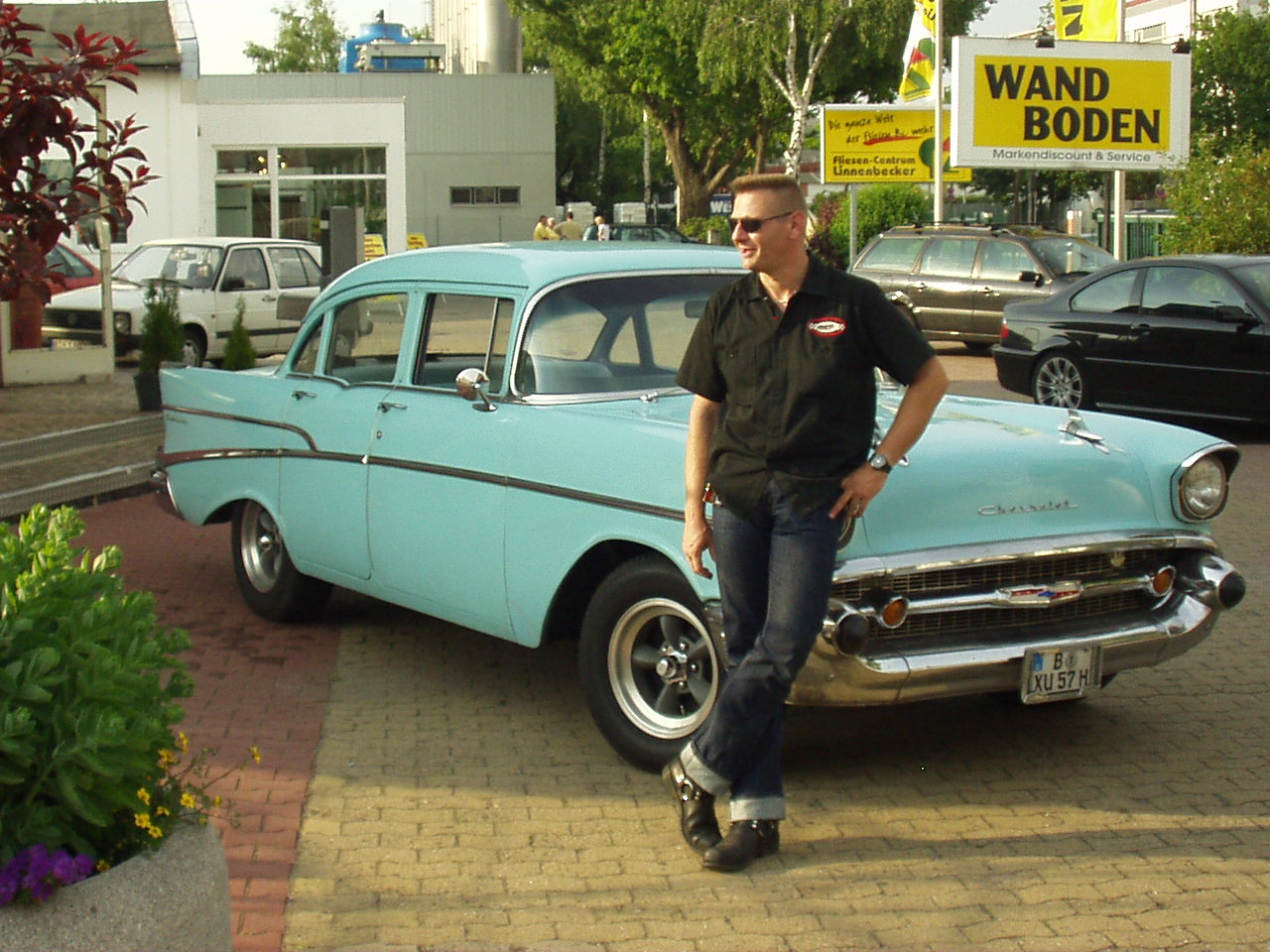Chevy 57 - Ein Jahr nach dem Kauf mit American Racing Felgen