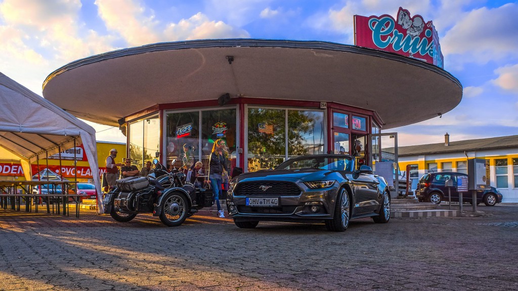 Mustang 2015 Cabrio vor' Cruise In